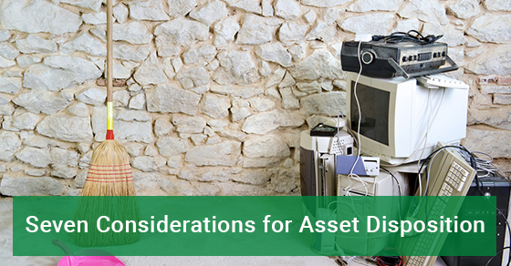 Sept considérations pour la disposition des actifs - eCycle Solutions