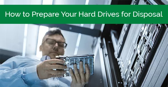 Préparez vos disques durs pour la mise au rebut - eCycle Solutions