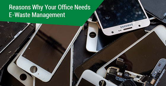 Pourquoi le bureau a besoin d'une gestion des déchets électroniques - eCycle Solutions
