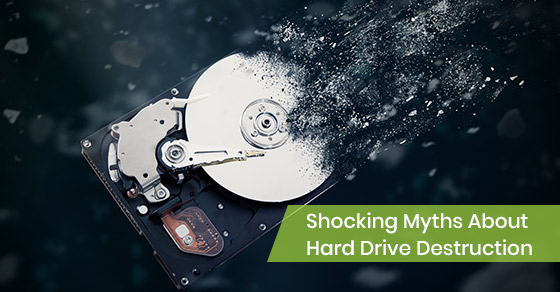 Mythes choquants sur la destruction des disques durs - eCycle Solutions
