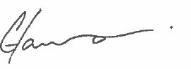 Signature de Colin Harrison - eCycle Solutions