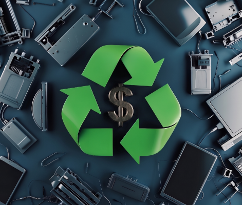 Combien coûte le recyclage des appareils électroniques?